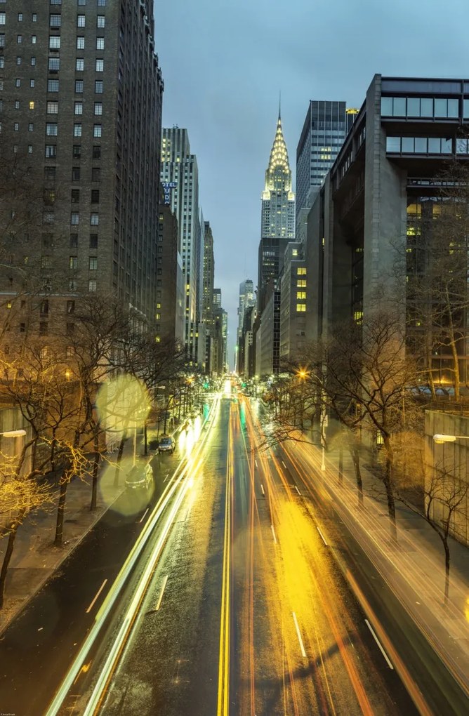 Poszter 56,6x86,4cm Chrysler Building New York 4, Assaf Frank