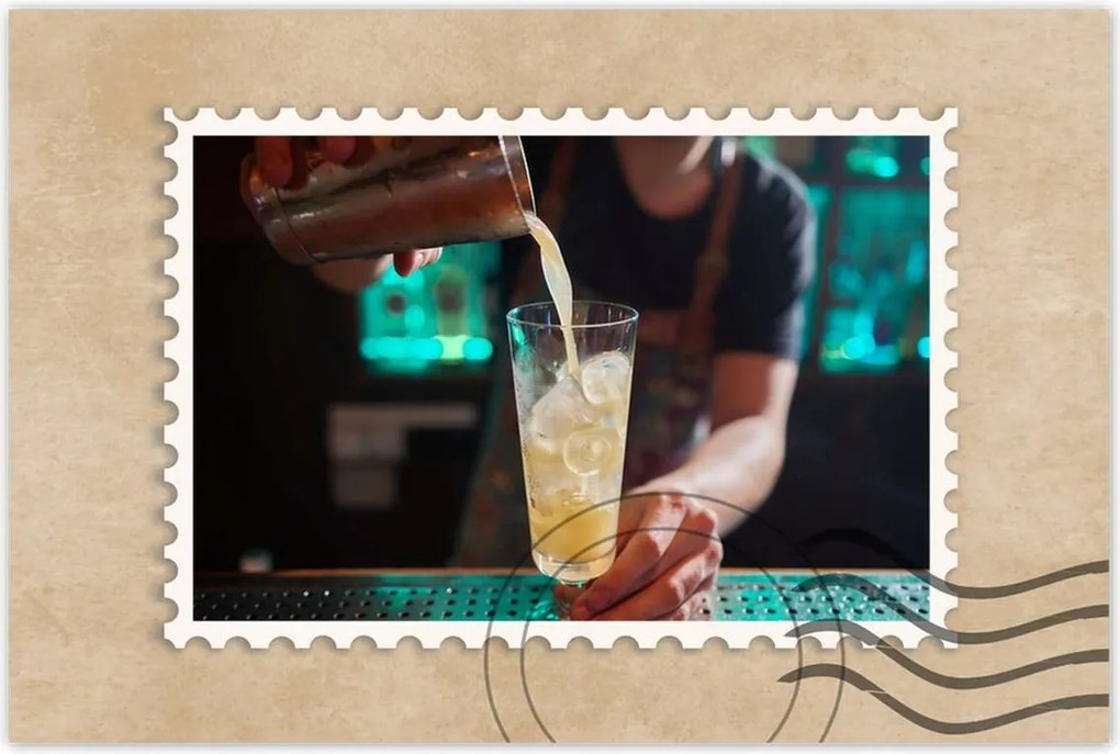 Poszterek 60x40 Csapos alkoholos ital