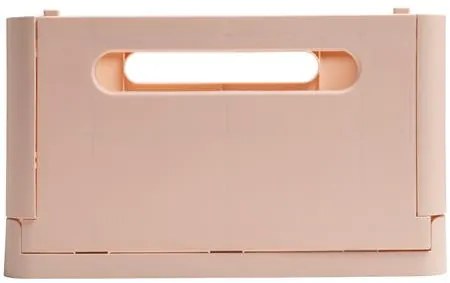 Tárolódoboz, A4+, összecsukható, EXACOMPTA Skandi, nude (EX27231D)