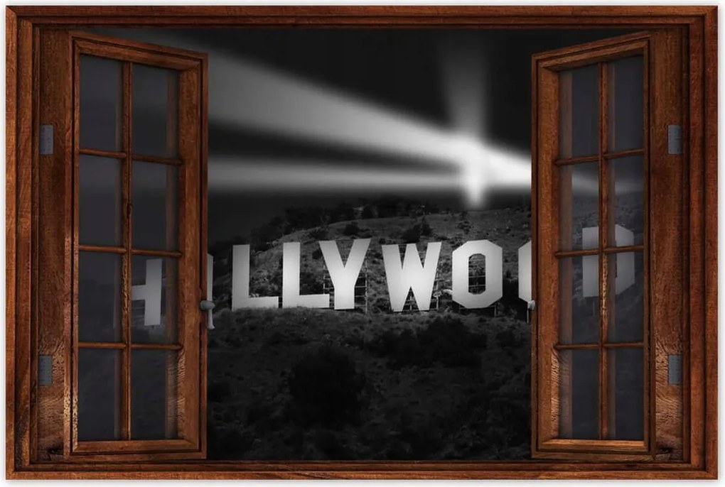 Poszterek 90x60 Hollywood Felirat