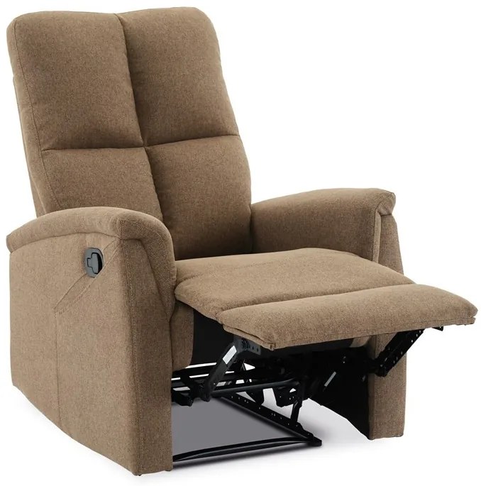 Relax fotel barna szövetkárpittal. TV-916 BR2