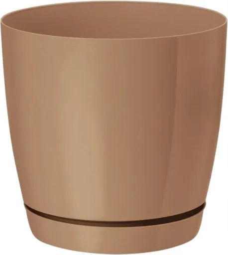 Kerek kaspó állvánnyal Toscana Szürke-bézs 19 cm x 19 x 18,5 cm