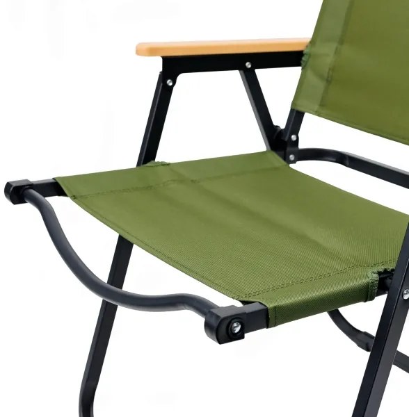 Összecsukható kempingszék zöld