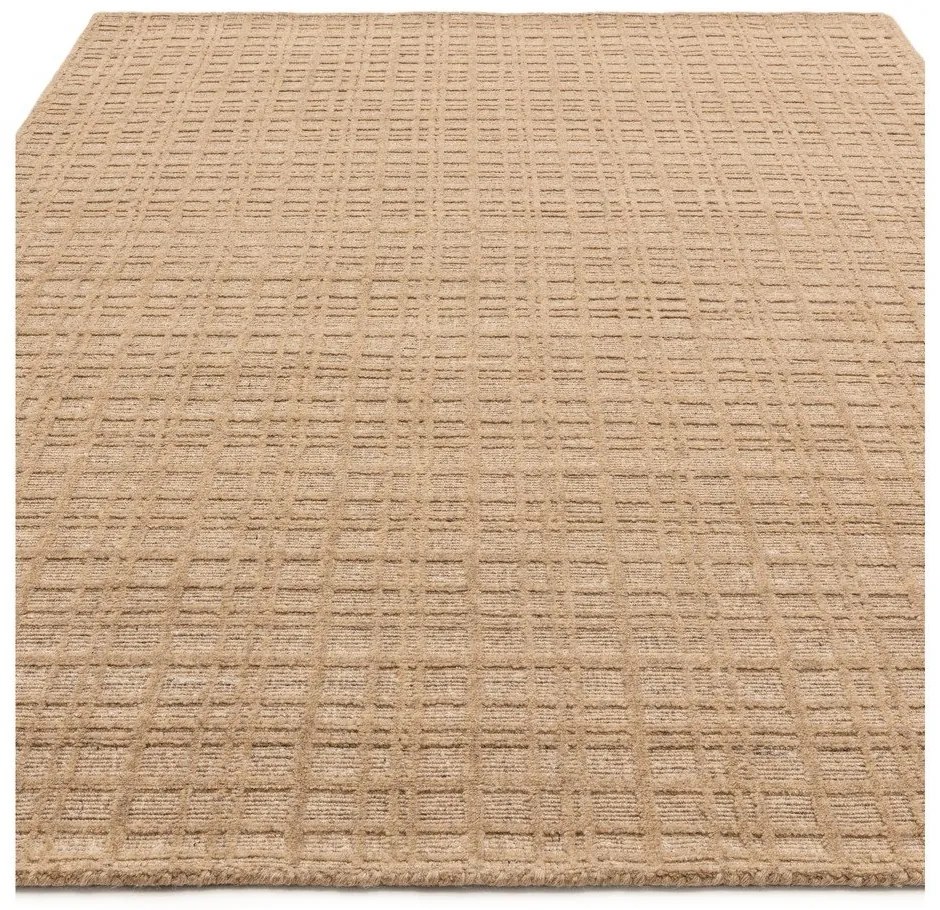 Bézs kézi szövésű gyapjúkeverék szőnyeg 160x230 cm Thatch Honey – Asiatic Carpets