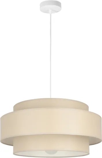 Brilagi - RESNA kábeles függeszték 1xE27/60W/230V átm. 40 cm bézs