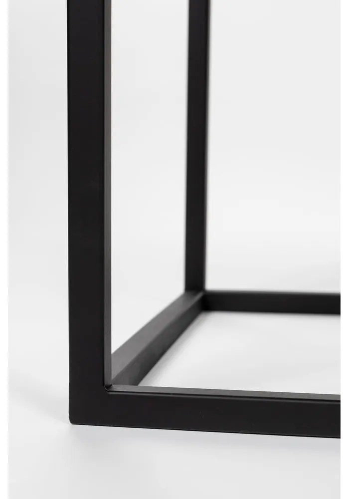 Fekete rattan bortartó szekrény 16 palackhoz, 80x175 cm Guuji - White Label