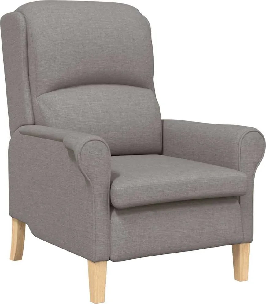vidaXL karosszék Tópszínű 76 x 94 x 102 cm szövet