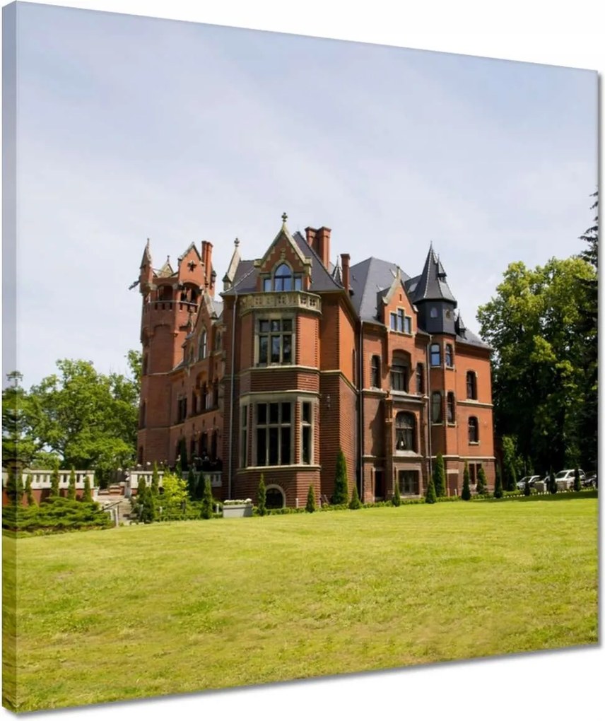 Vászonkép 40x40 Bajusz-palota