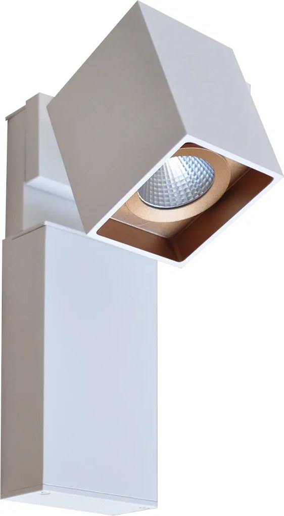 Italux modern fali lámpa aravena fehér arany itxwlb073/5w 4000k