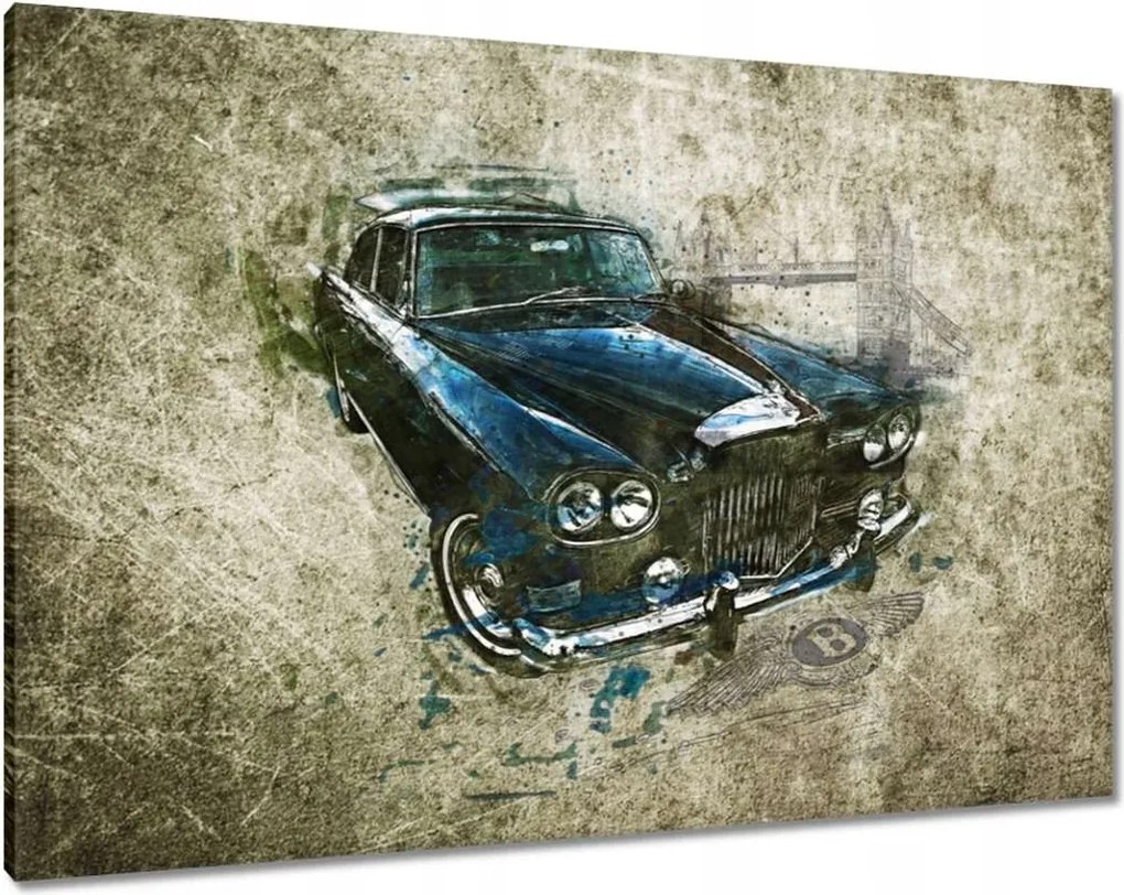 Festmények 100x70 Angol oldtimer