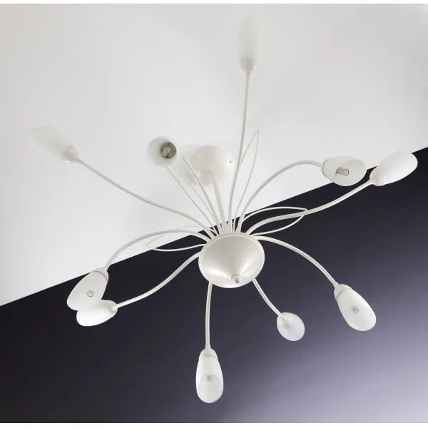 Jupiter 2061 - Rúdon függő csillár GLORIOSA 10xG9/14W/230V krémszínű