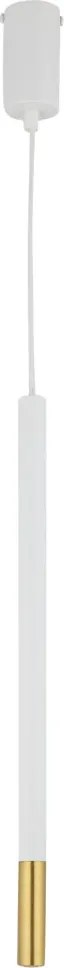 SIGMA LIGHTING 33236 SOPEL Hengeres Függesztett Lámpa Fehér, Arany G9 IP20