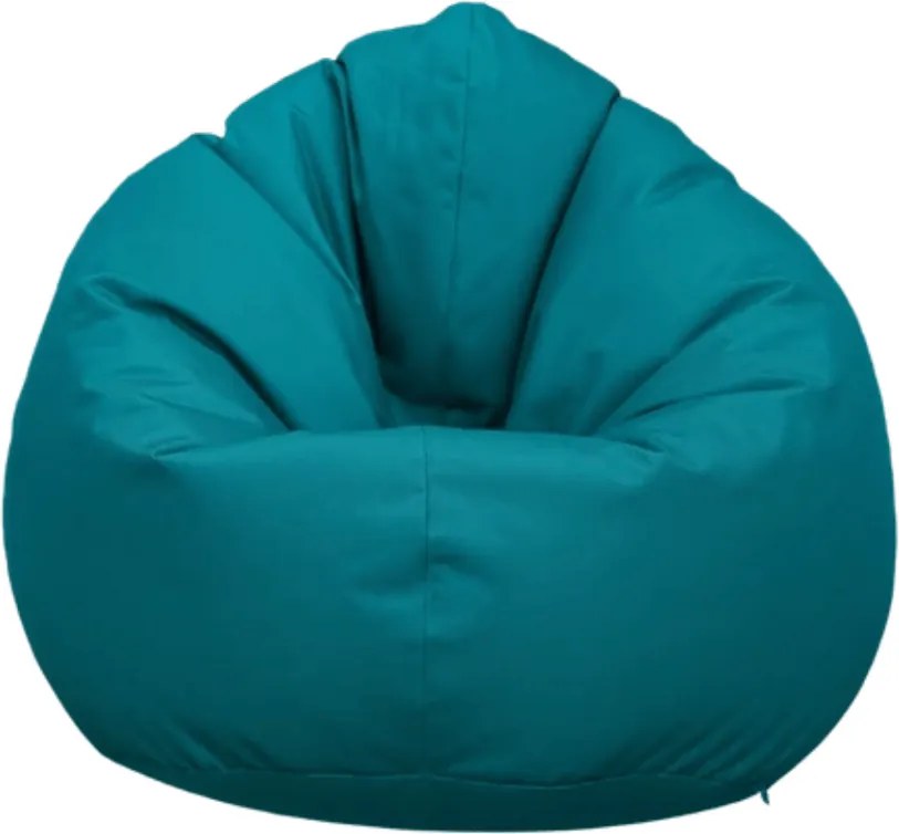 XL kültéri babzsákfotel - pávakék