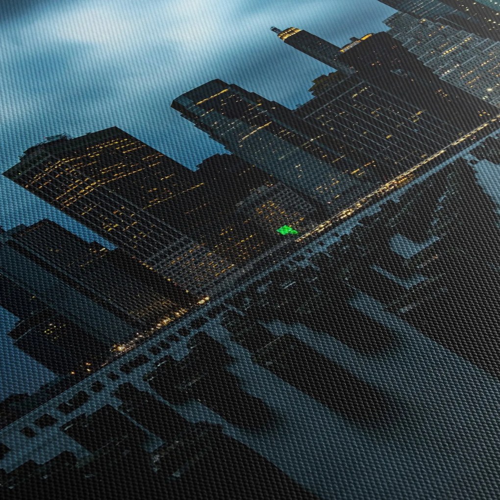Kép - Kilátás a New York-i felhőkarcolókra (70x50 cm)
