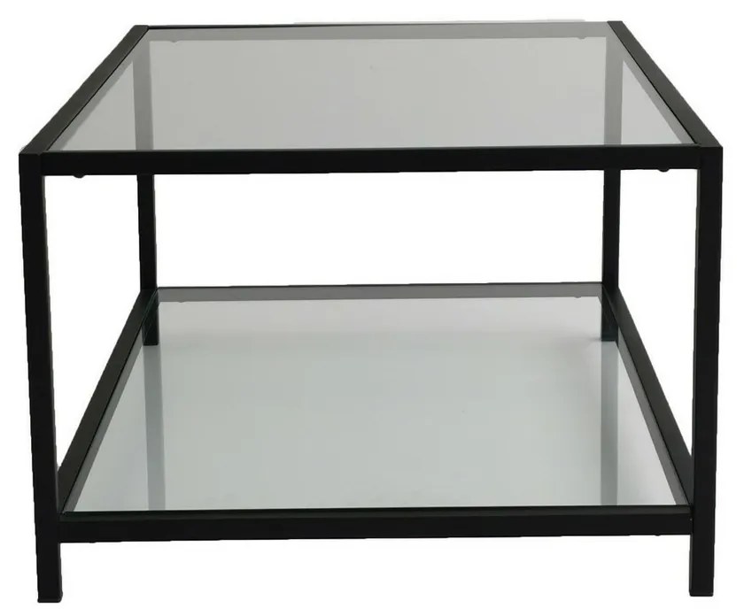 Astra Black dohányzóasztal sötét üveggel