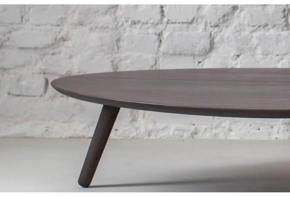 Contrast Pick szürke kőrisfa dohányzóasztal - Ragaba