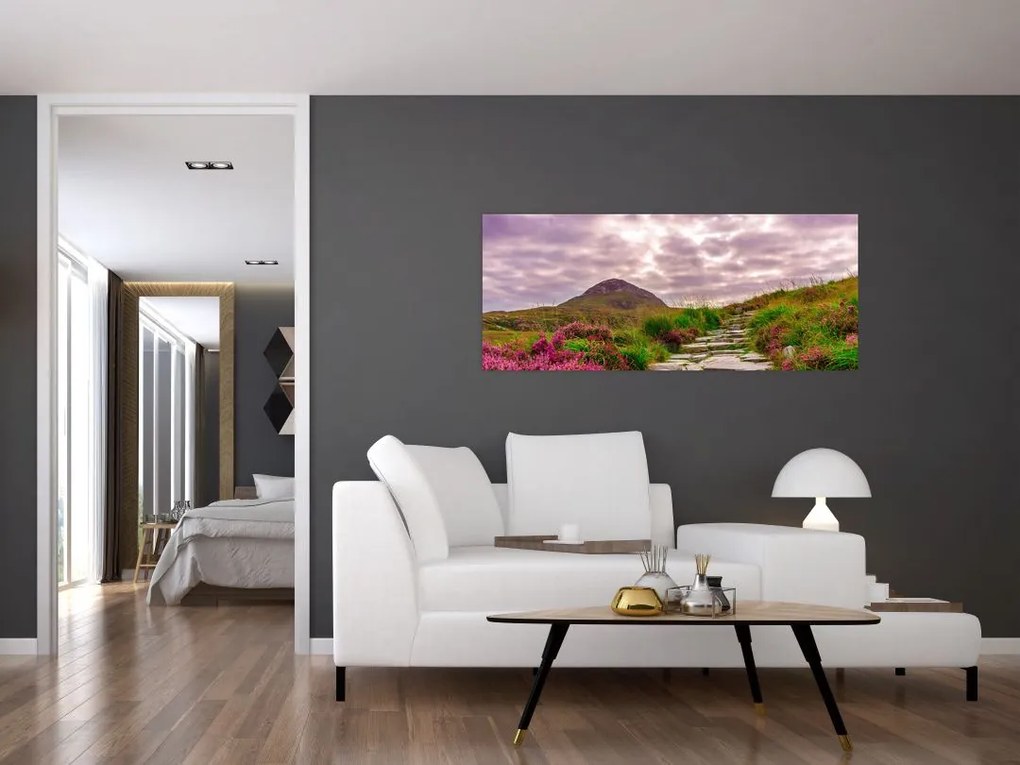 Tájkép (120x50 cm)