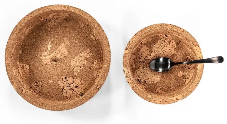 Natúr színű parafa tálka 112,5 ml Querco – ZicZac