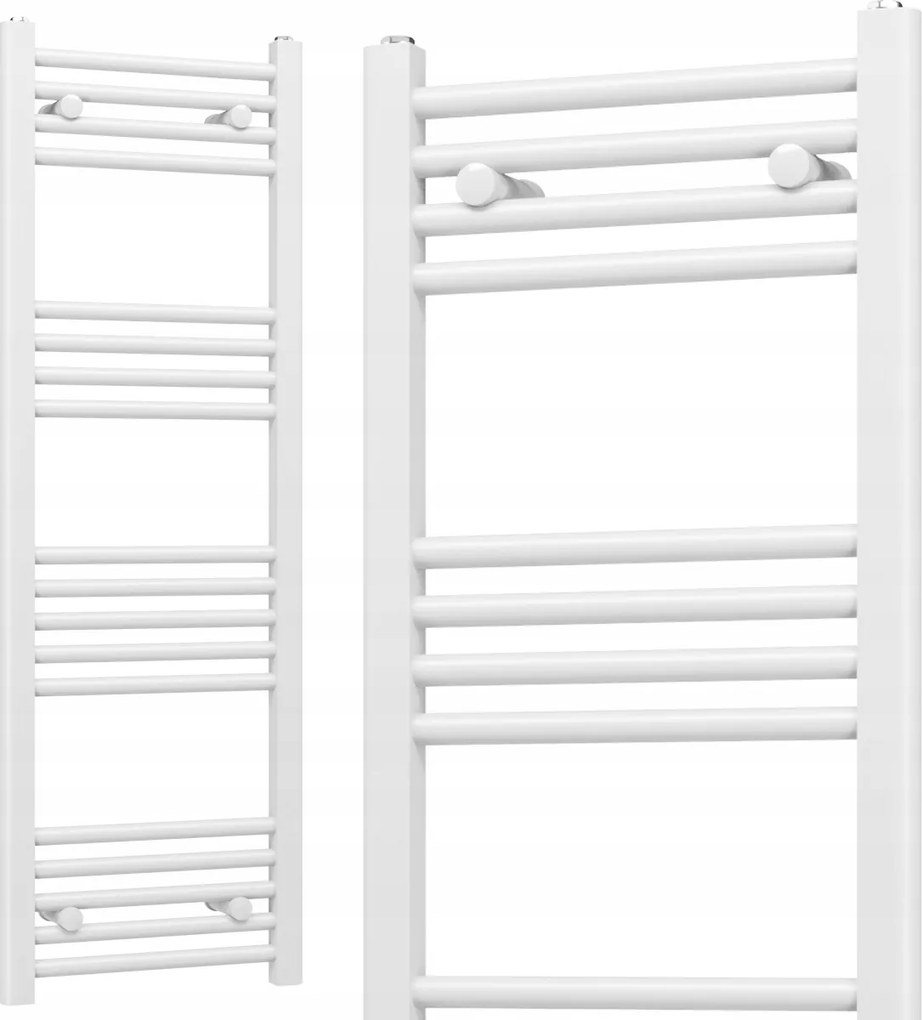 Fürdőszobai Radiátor Létra 400x1200 409W 18-BORDÁS Fehér Slim 40x120cm