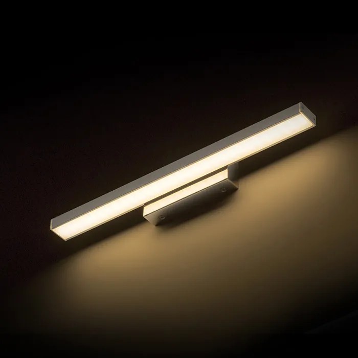 RENDL PANON SHORT nástěnná chrom 230V LED 18W IP44 3000K