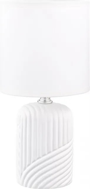 Kerámia asztali lámpa fehér lámpaernyővel hálószoba nappaliba HS9085