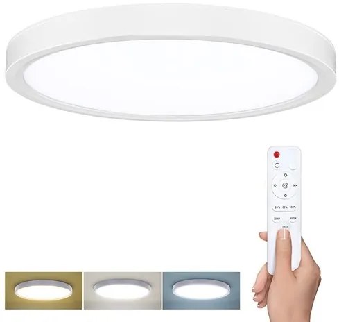 LED mennyezeti világítás Solight fehér WO8019