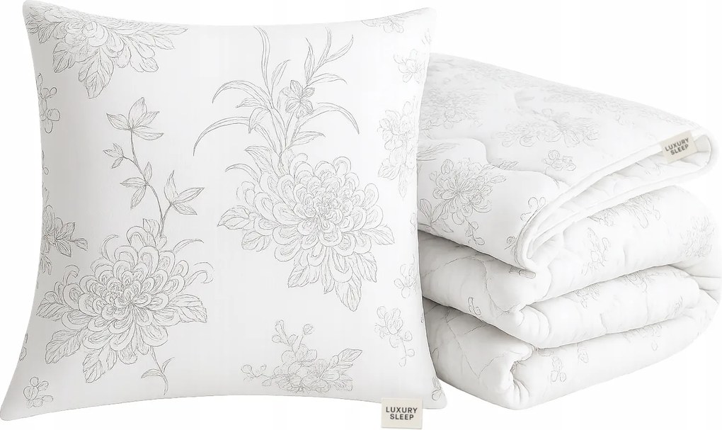 Paplan 220x200 Párna 70x80 Szett Egész Éves Antiallergén Steppelt Pl