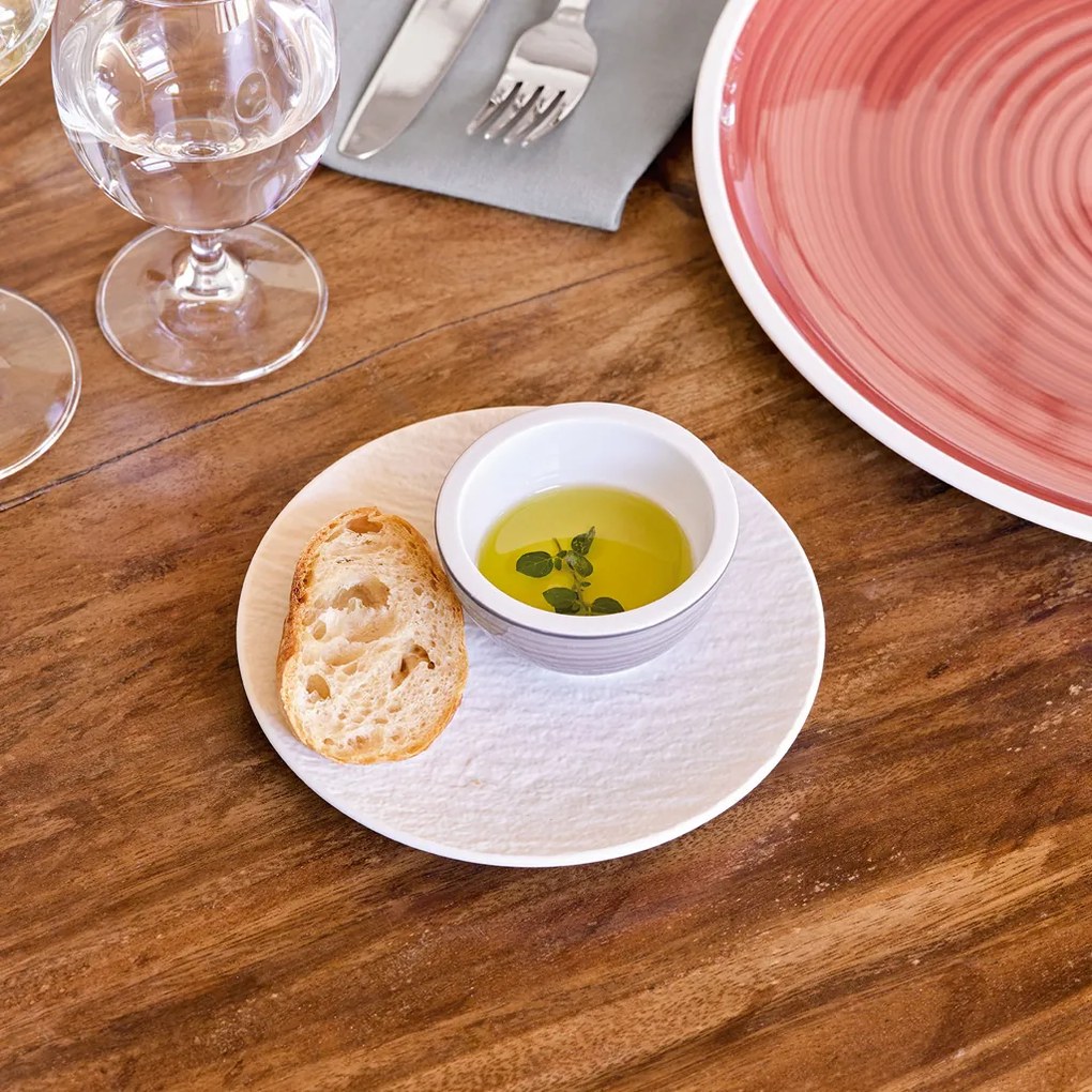 Kenyér vagy vajas tányér, Manufacture Rock blanc kollekció - Villeroy & Boch