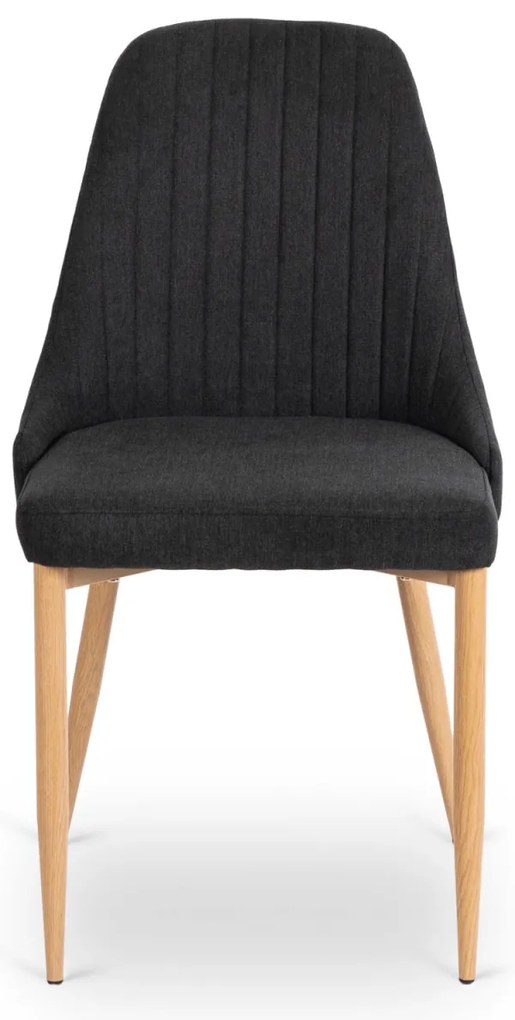 Fekete Étkezőszék TORINO