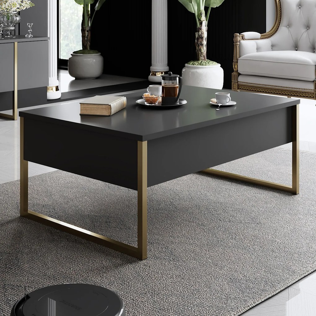 Dohányzóasztal Luxury (antracit). 1062895