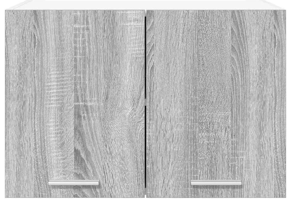 Függő szekrény Riga Szürke Sonoma és fehér 60 x 31 x 40 cm