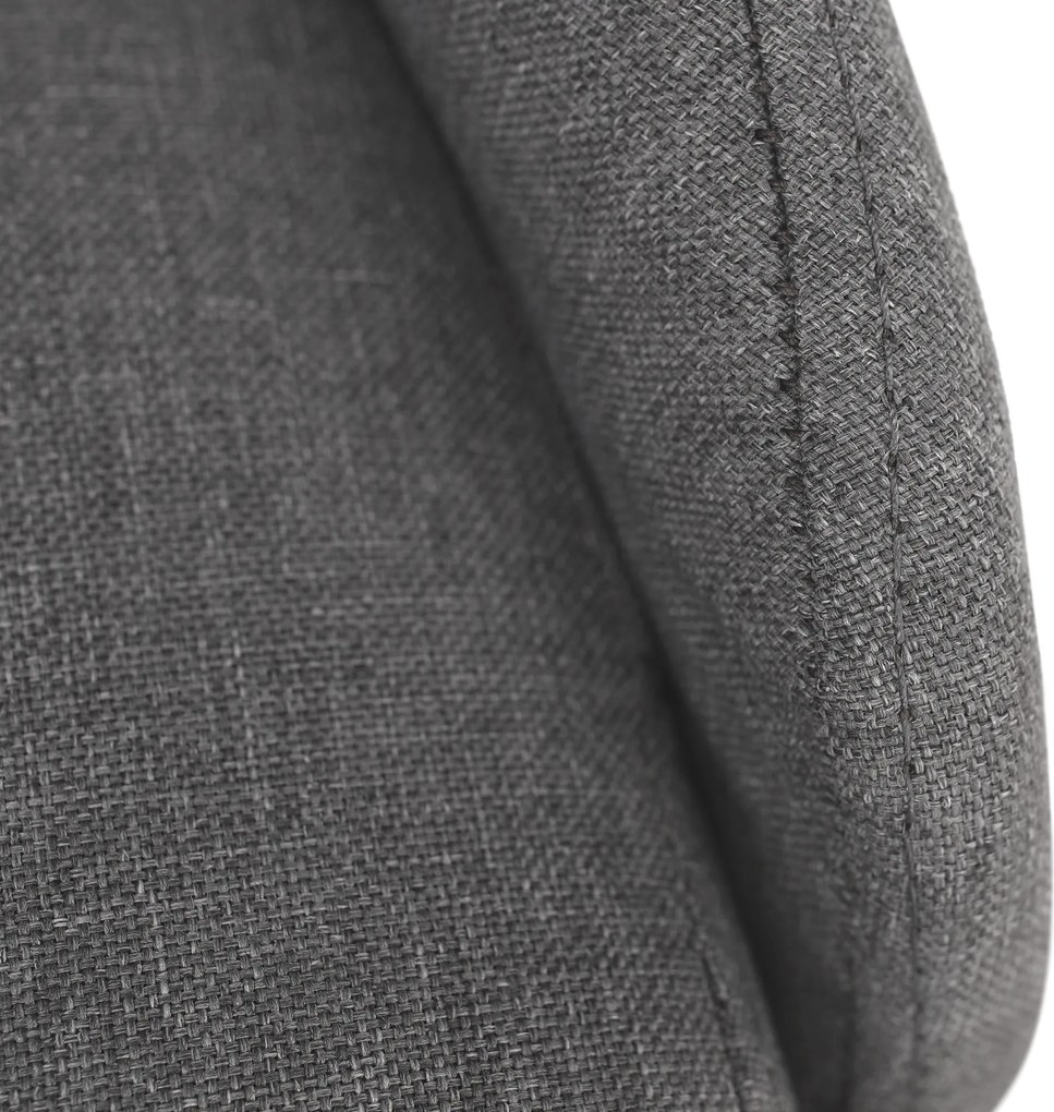 Irodai szék, szürke/króm, EDIZ