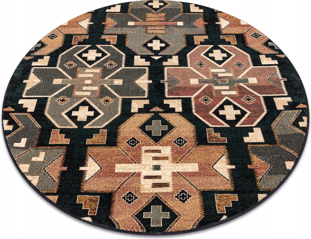 Superior Szőnyeg 135 Dias sötétkék Gyapjú #SUP089