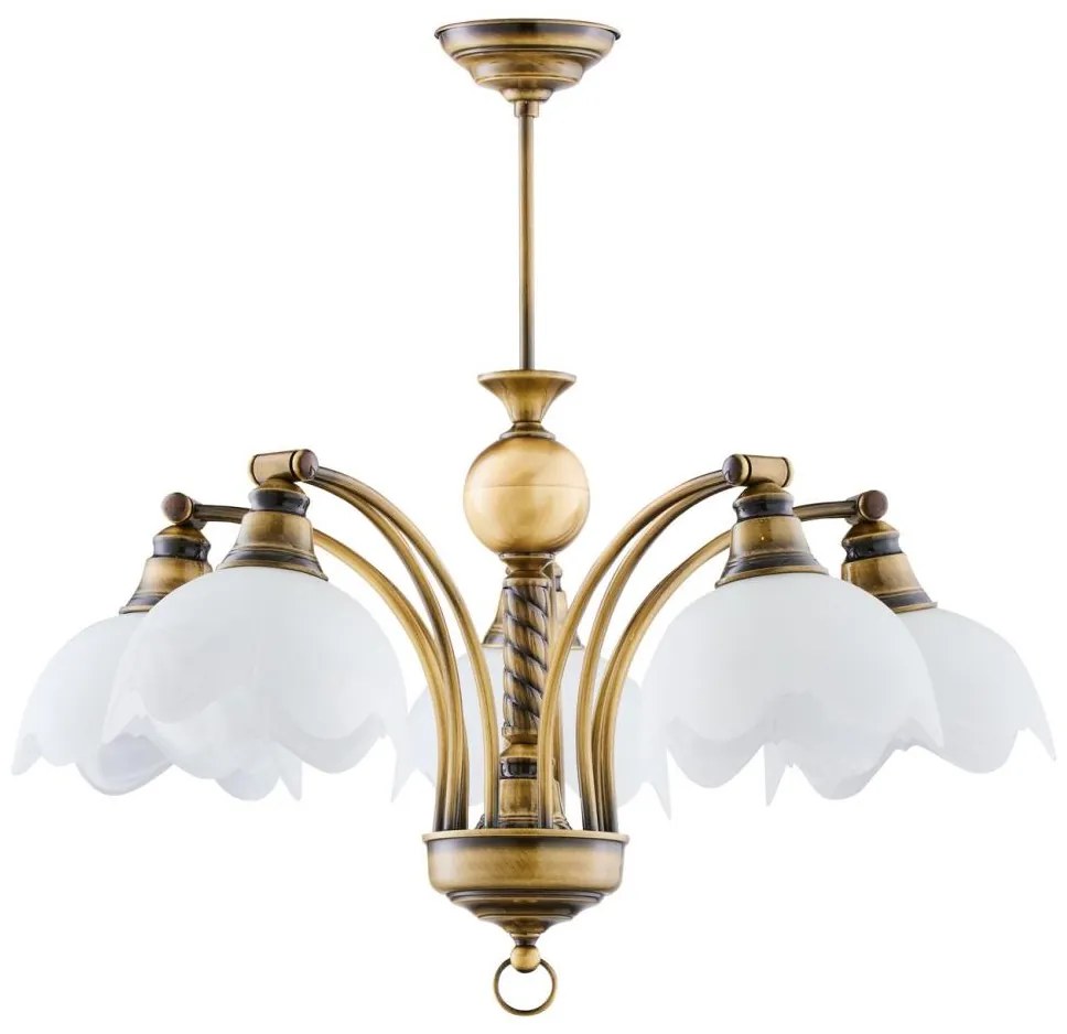 Jupiter 5 - JR5 - Csillár rúdon JUPITER 5xE27/60W/230V