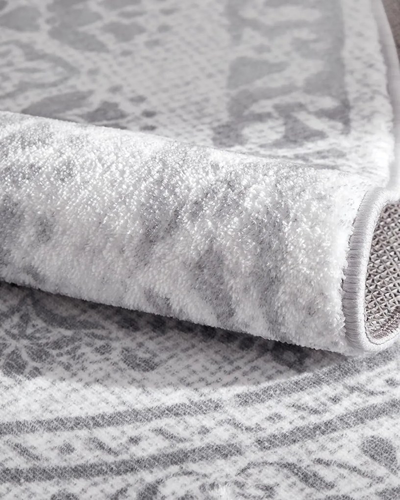 nappali szőnyeg, 160 cm átmérő, szürke