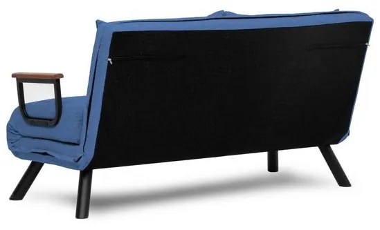 2 személyes kanapéágy Homoko 2-Seater - Kék