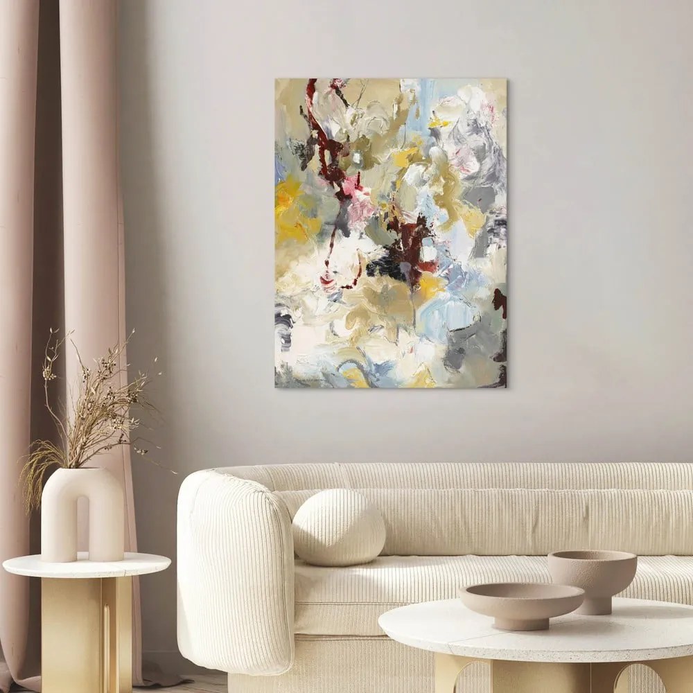 Kép kézzel festett részletekkel 60x80 cm Free Play 1 – Malerifabrikken