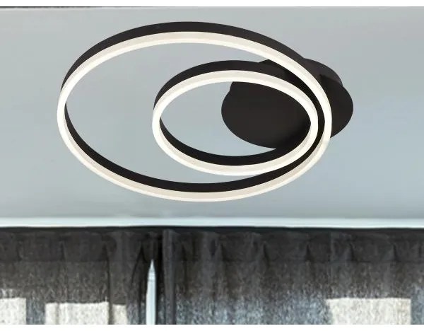 LED fényerőszabályozható mennyezeti lámpatest LED/55W/230V 3000-6500K + távirányító