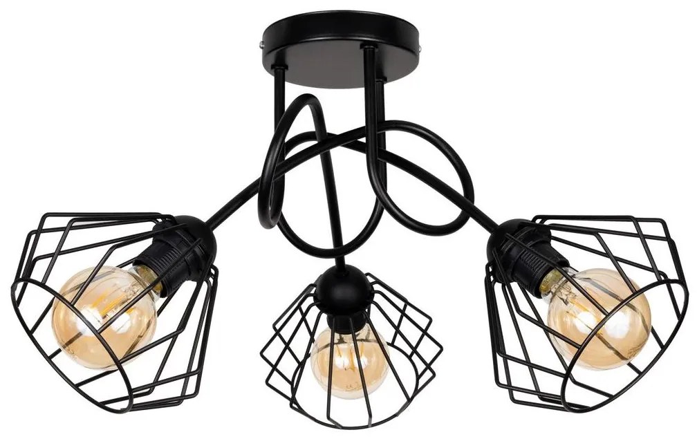 HEXE Felületre szerelhető csillár CEED 3xE27/60W/230V HX0128