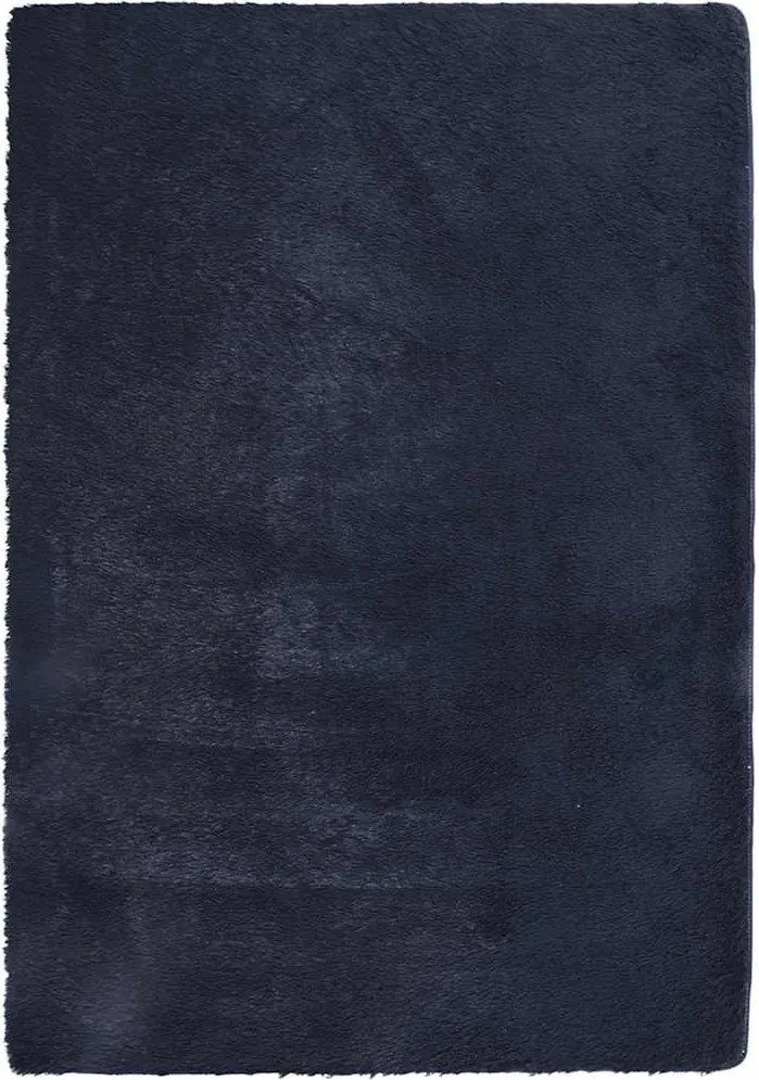 vidaXL tengerész hosszú szálú NAVARRA bozontos szőnyeg 160x230 cm