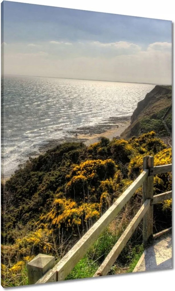 Vászonkép 70x100 Esti kép Balti-tenger