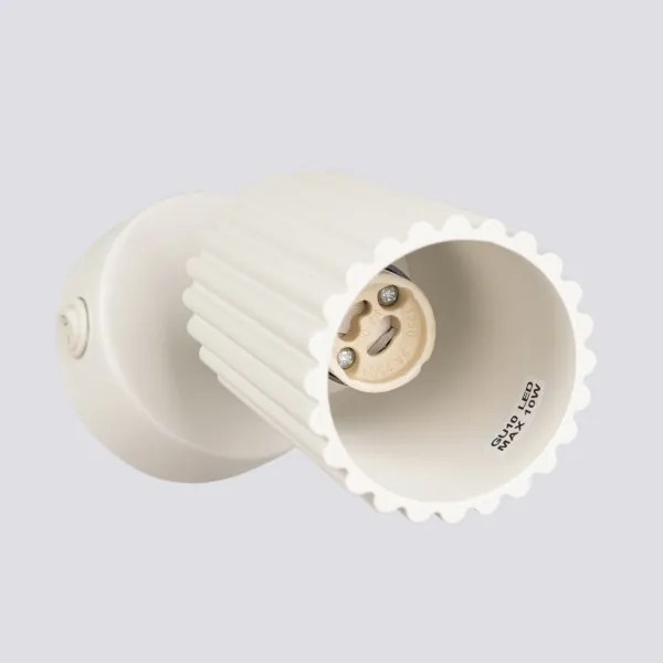 Sollux SL.1598 - Fali spotlámpa KARBON 1xGU10/10W/230V krémes