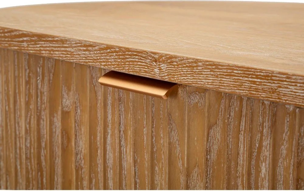 Natúr színű jegenyefenyő komód 81x82x46 cm Gothenburg – Mauro Ferretti