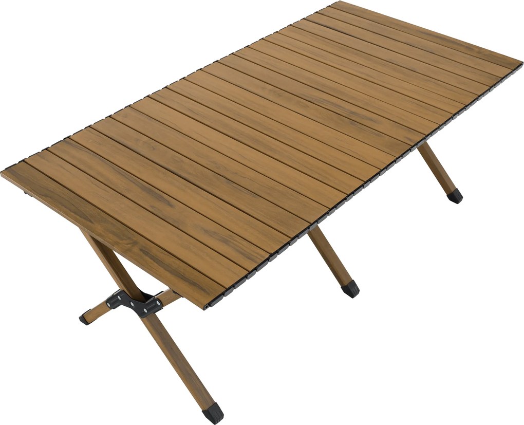 Kempingasztal, barna, ARTUR