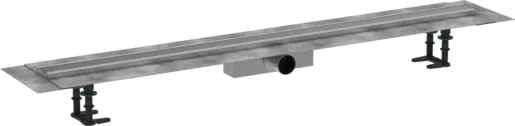 Zuhanylefolyó Hansgrohe RainDrain Compact 120 cm szálcsiszolt rozsdamentes acél szőnyeg 56184800