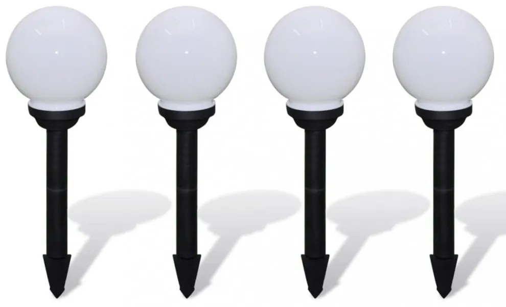 4 db kültéri tüske ösvény LED-es lámpa 15 cm