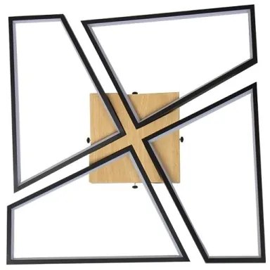 LED állítható mennyezeti lámpa LED/115W/230V 3000-6500K barna/fekete + DO