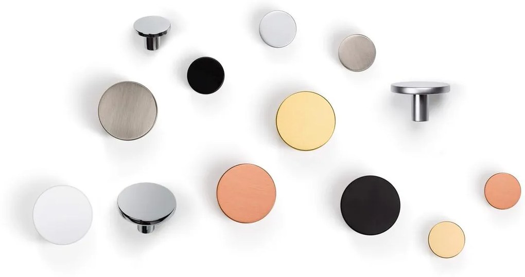 Fogas  Viefe COMO gomb, fém, matt króm EI