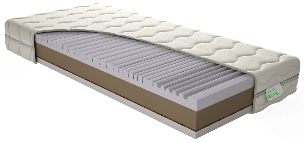 Habszivacs matrac Pauletta Comfort 200x90 cm (T4/T5). 1020053