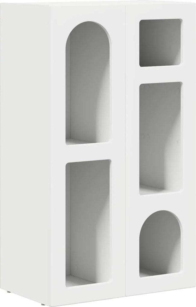 vidaXL Széf Fehér 59 x 35 x 100,5 cm Faanyag